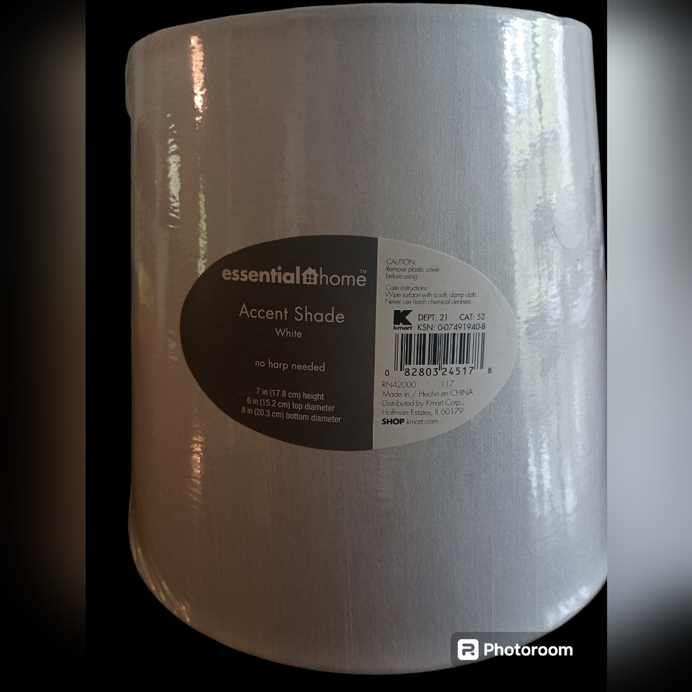 Essential home accent lamp shade